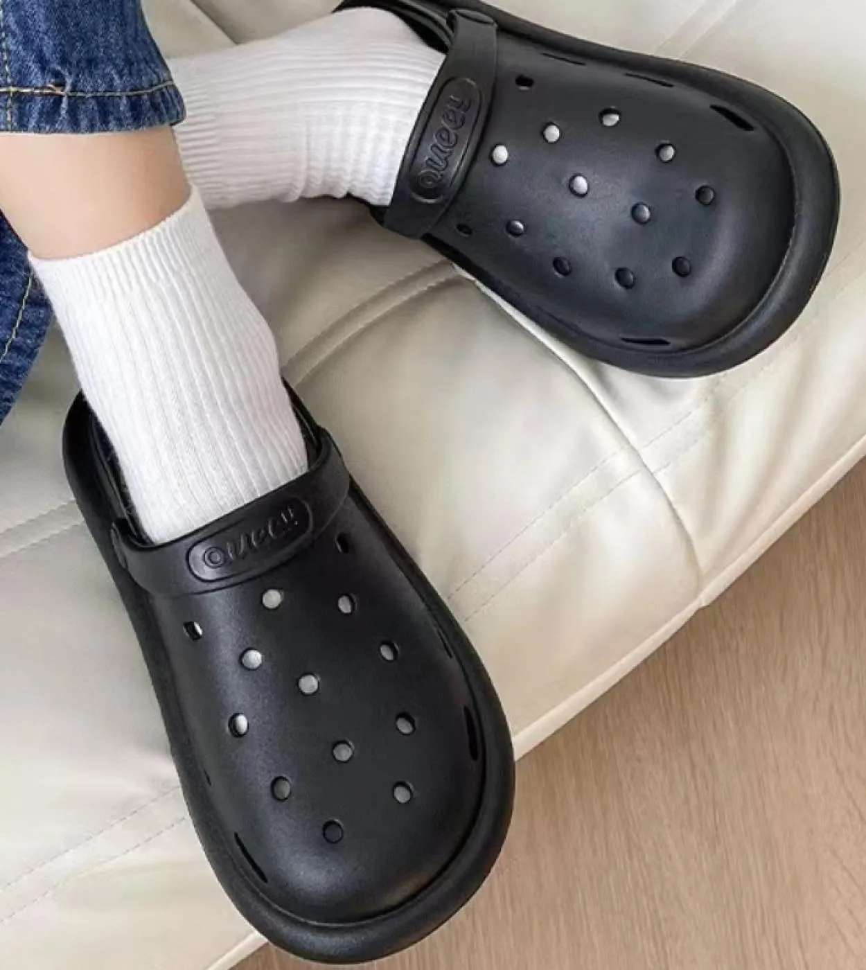 2023 nuove scarpe da donna pantofole impermeabili da donna estate all'aperto scivoli da donna suola morbida scarpe da giardino c
