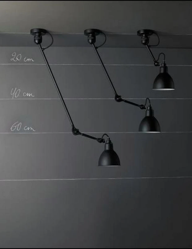 304 Applique da Parete Nero/Rame - Lampe Gras | Acquista online