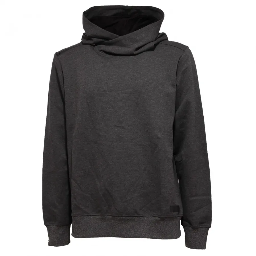 8285K felpa uomo MESSAGERIE dark grey cappuccio sweatshirt man