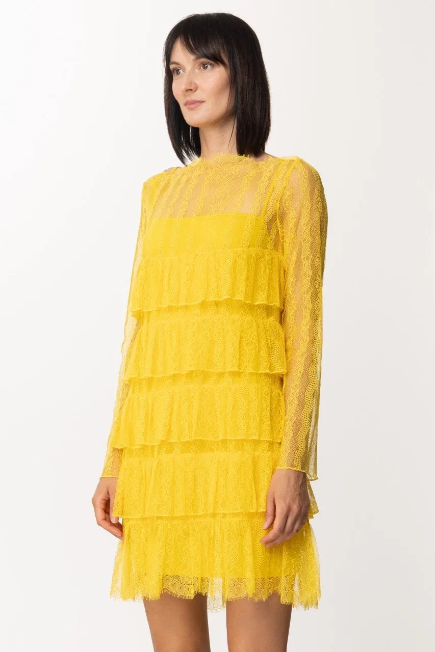 Abito in pizzo a balze LEMON