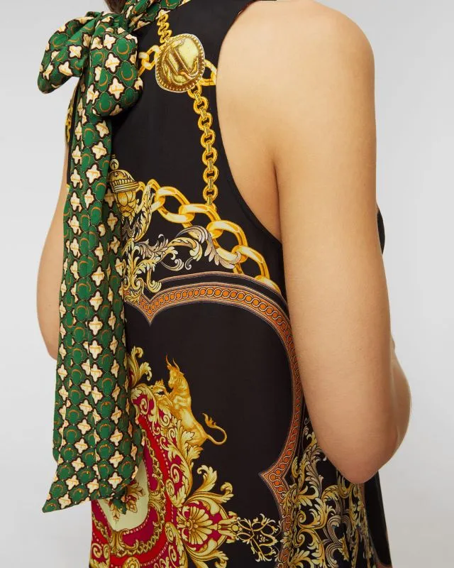 Abito in seta Camilla halter