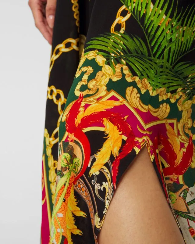 Abito in seta Camilla halter