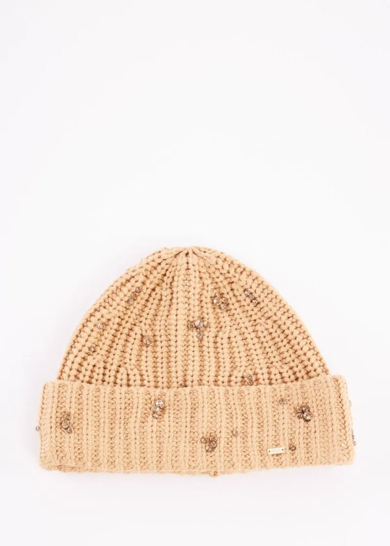 Berretto beanie in maglia