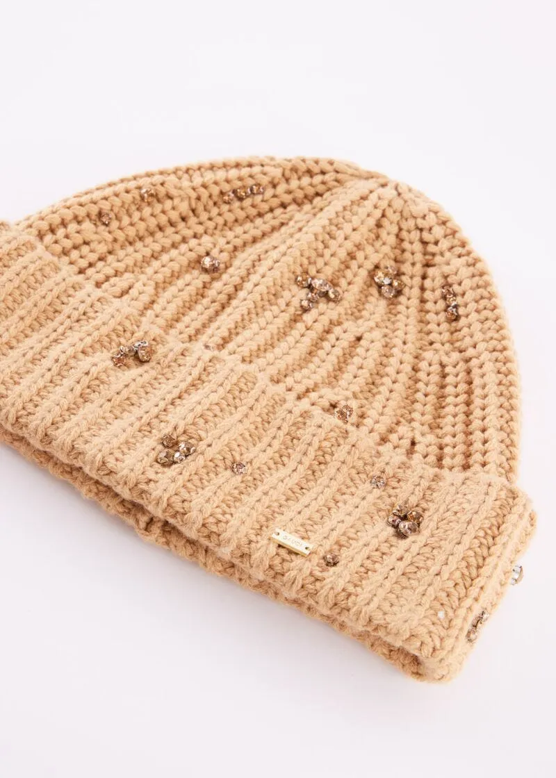Berretto beanie in maglia
