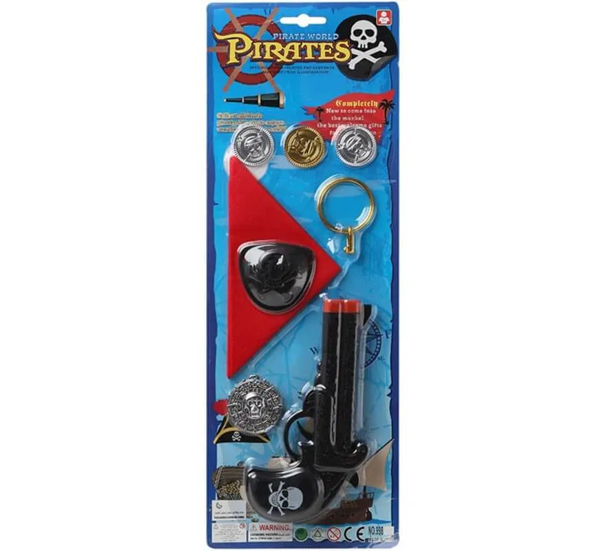 Blister pirata nero 44x15 cm
