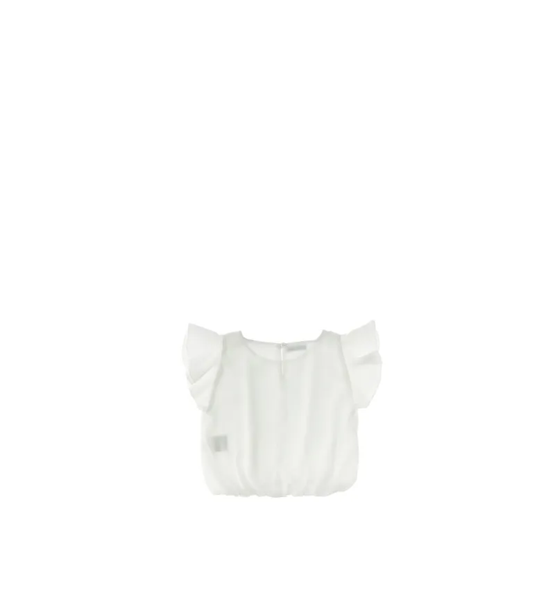 Blusa con volant