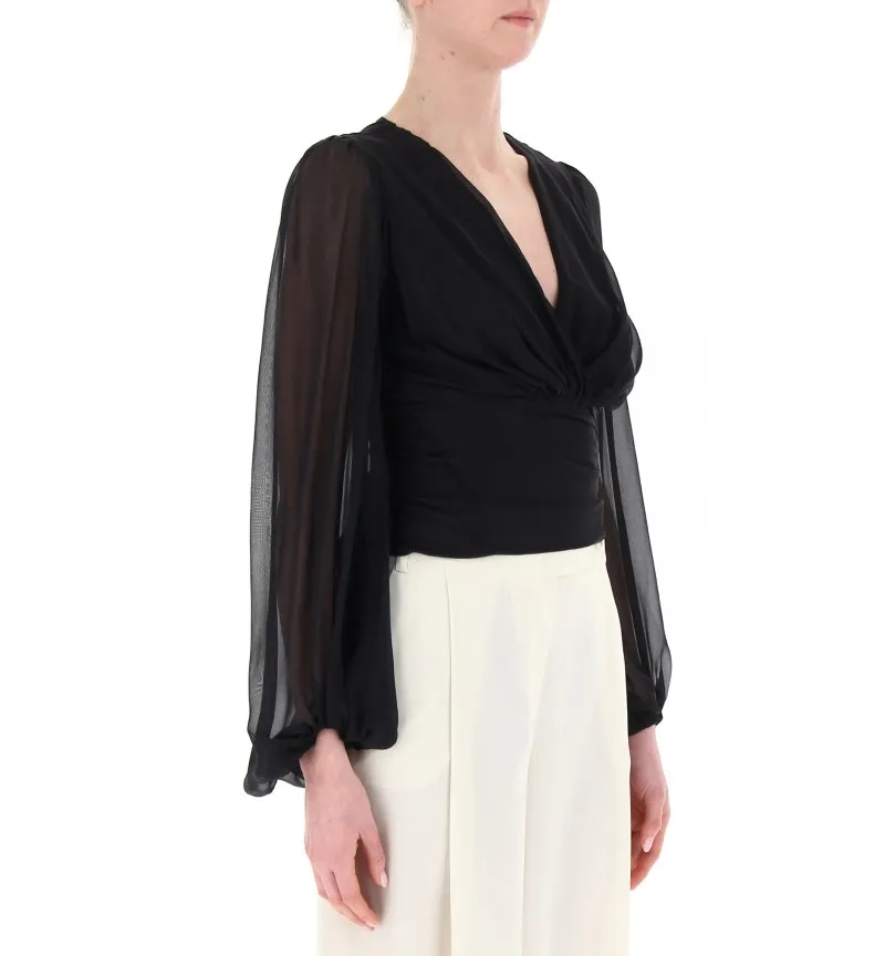Blusa in seta