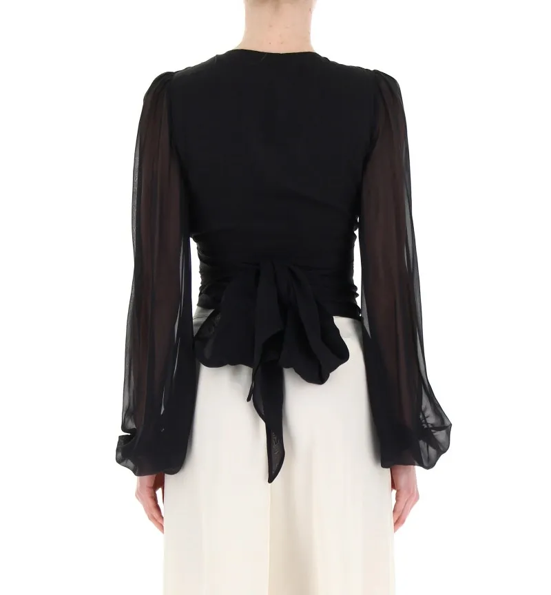 Blusa in seta