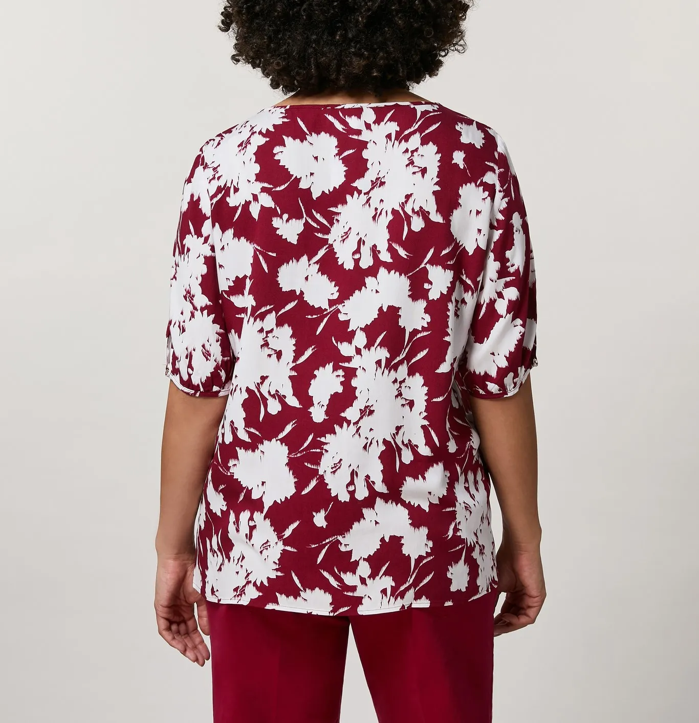 Blusa in Viscosa Stampata