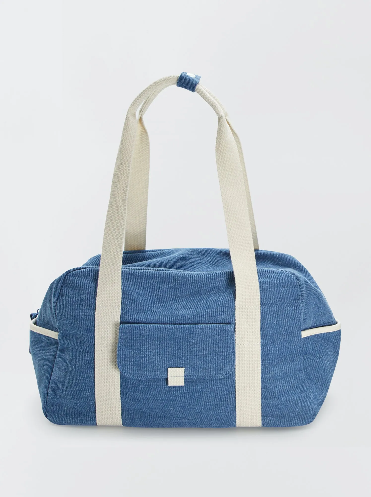 Borsone da weekend in jeans - BLU