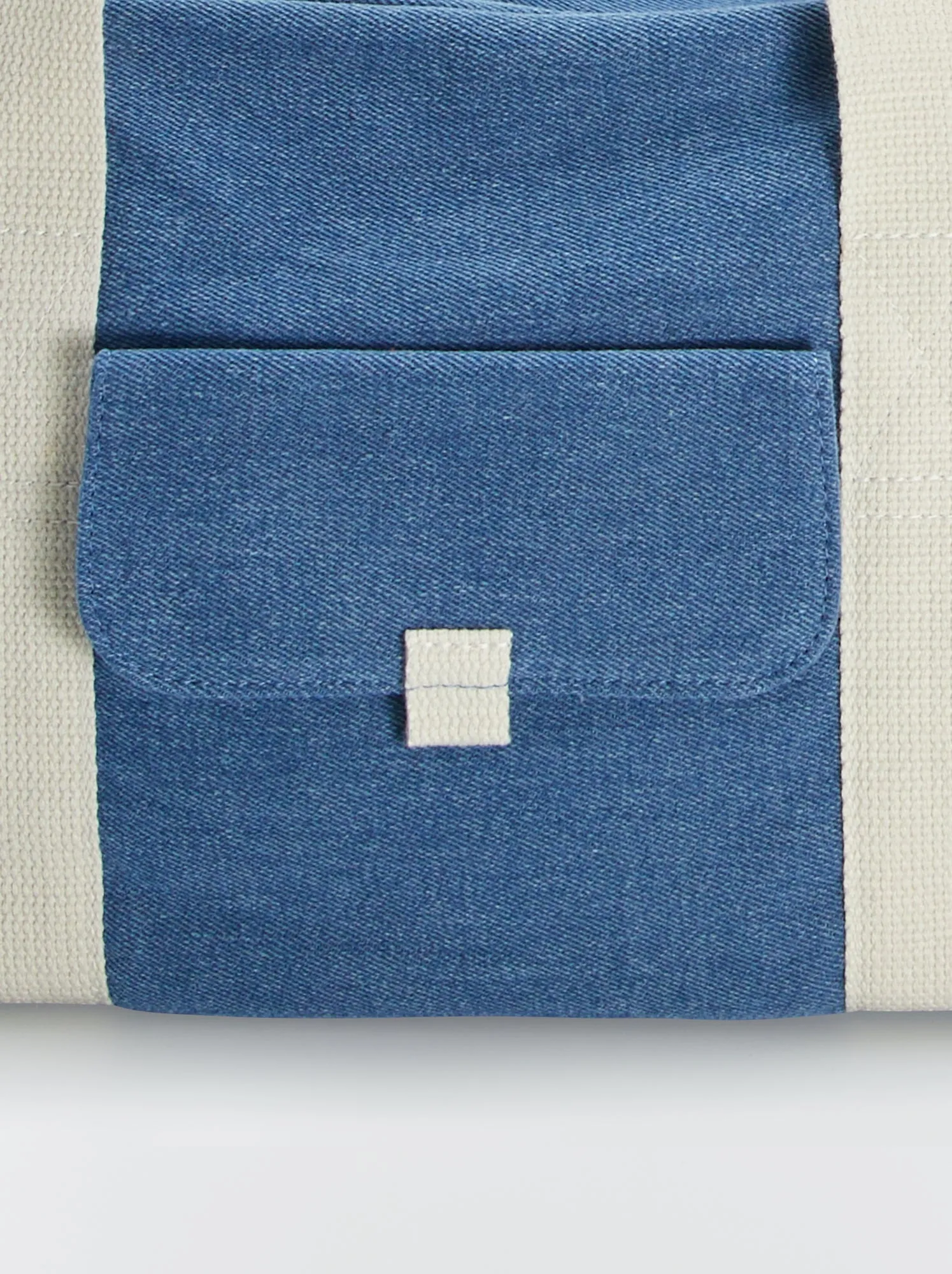 Borsone da weekend in jeans - BLU