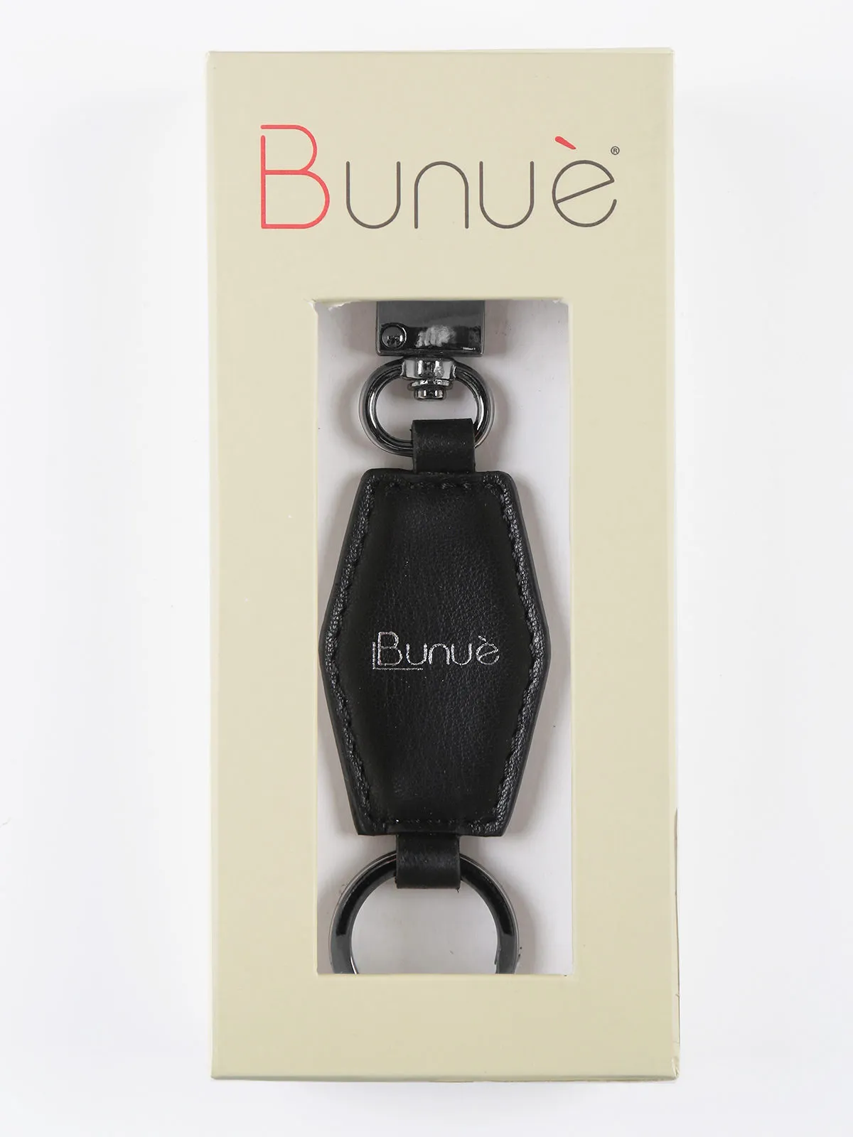 Bunuè Porte-clés en cuir pour homme