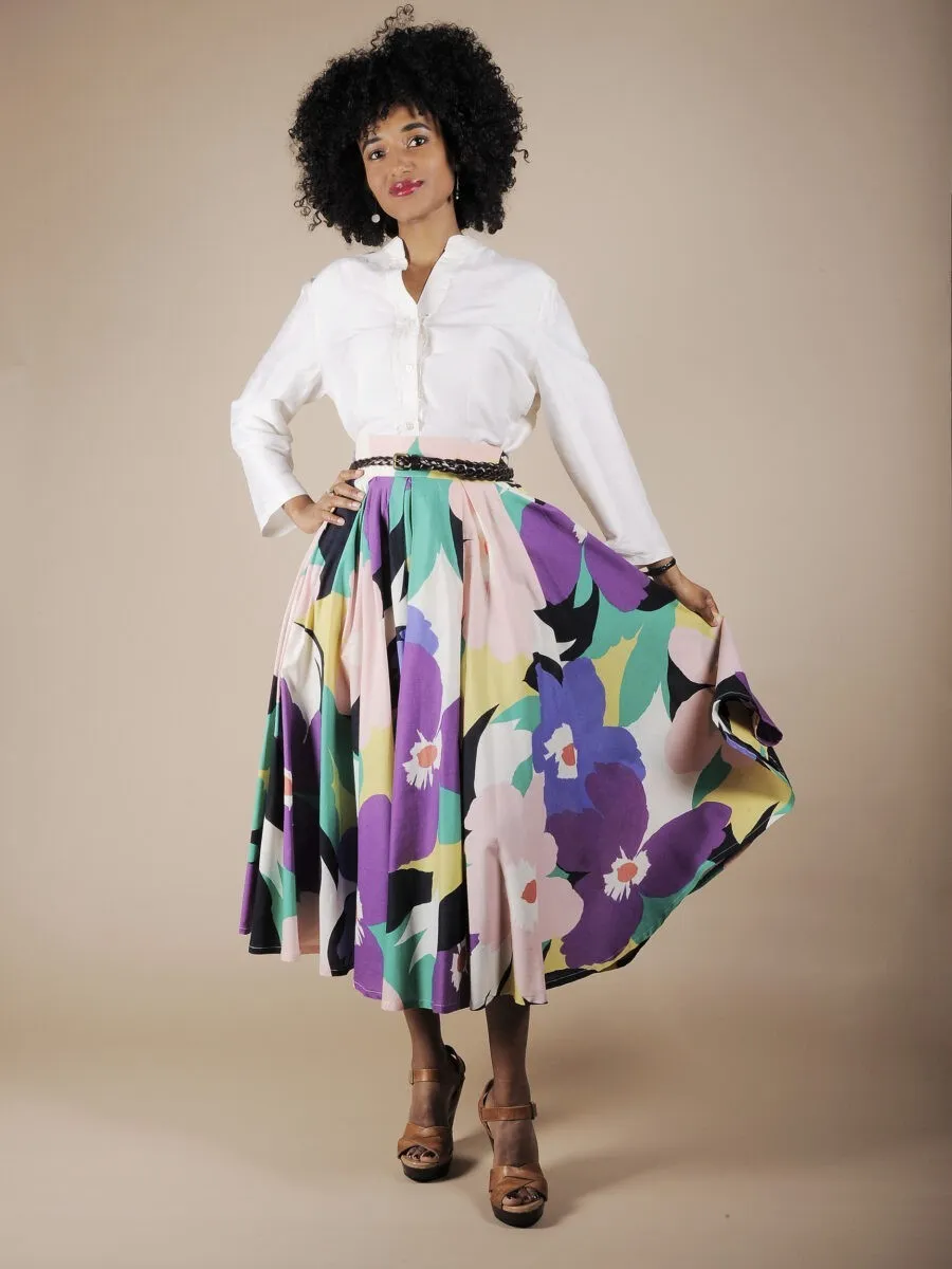 Camicia bianca in shantung di seta