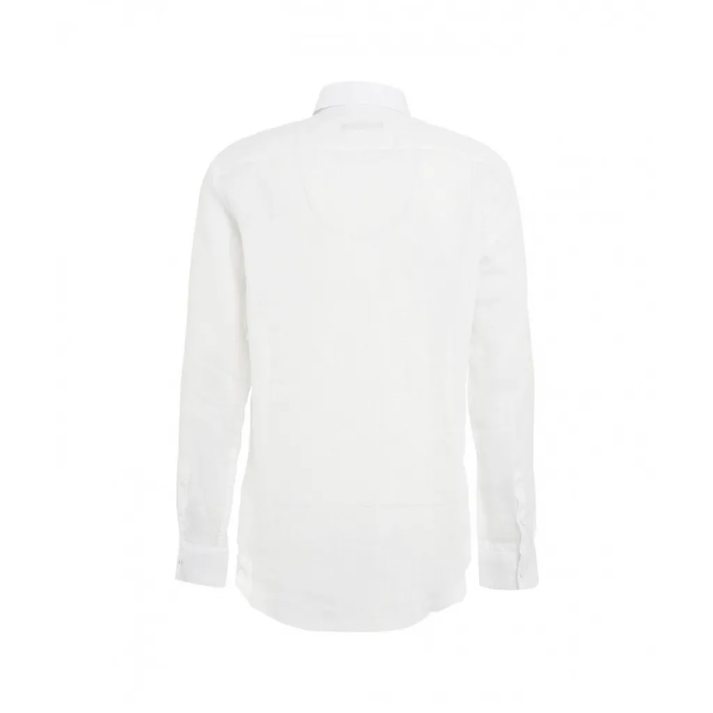 Camicia con balze nero