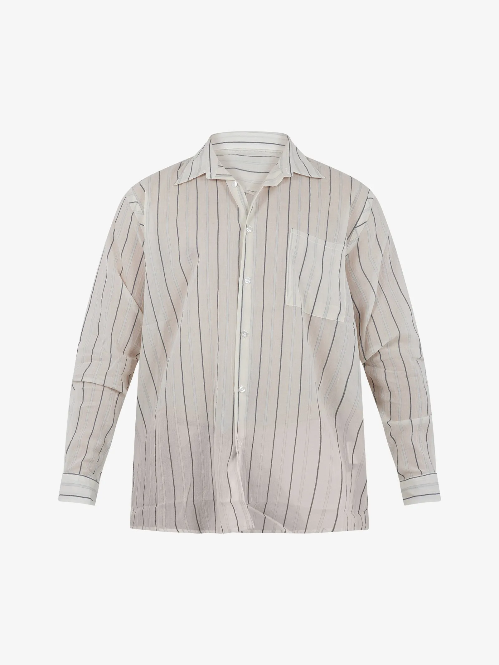 Camicia ERZIN 11DP60050000101 uomo cotone beige