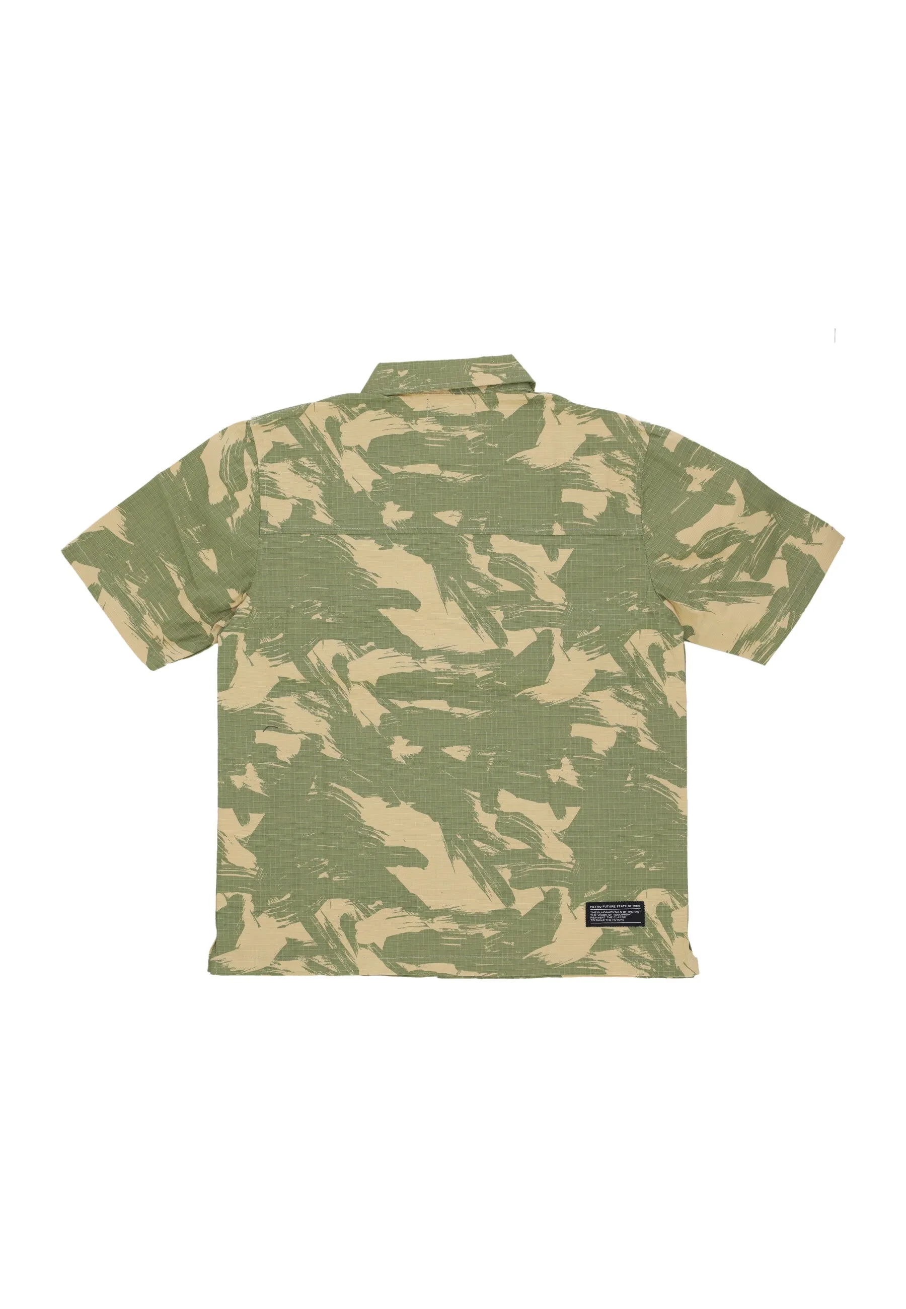 Camicia Manica Corta Uomo Combat Shirt Camo