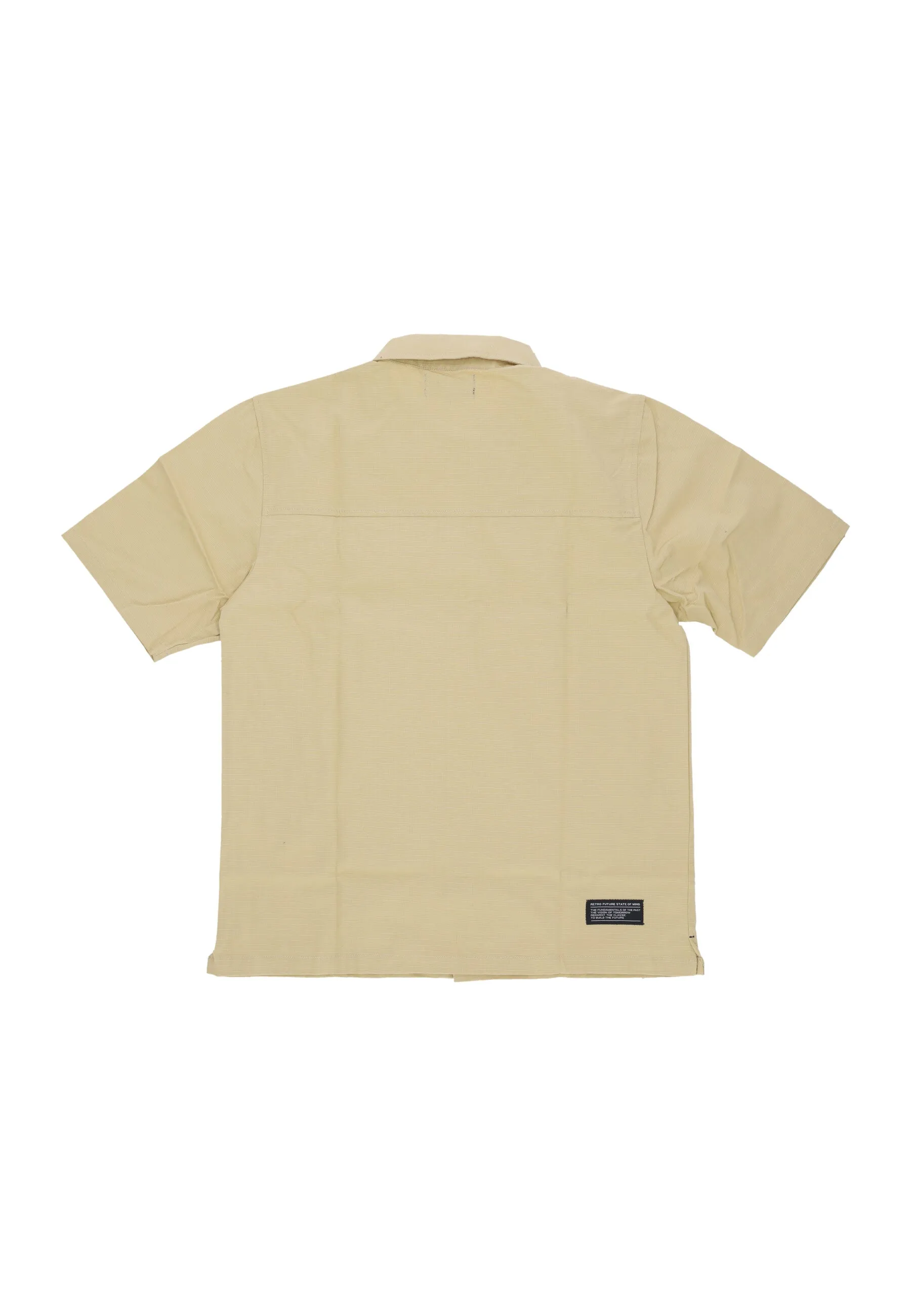 Camicia Manica Corta Uomo Combat Shirt Sand
