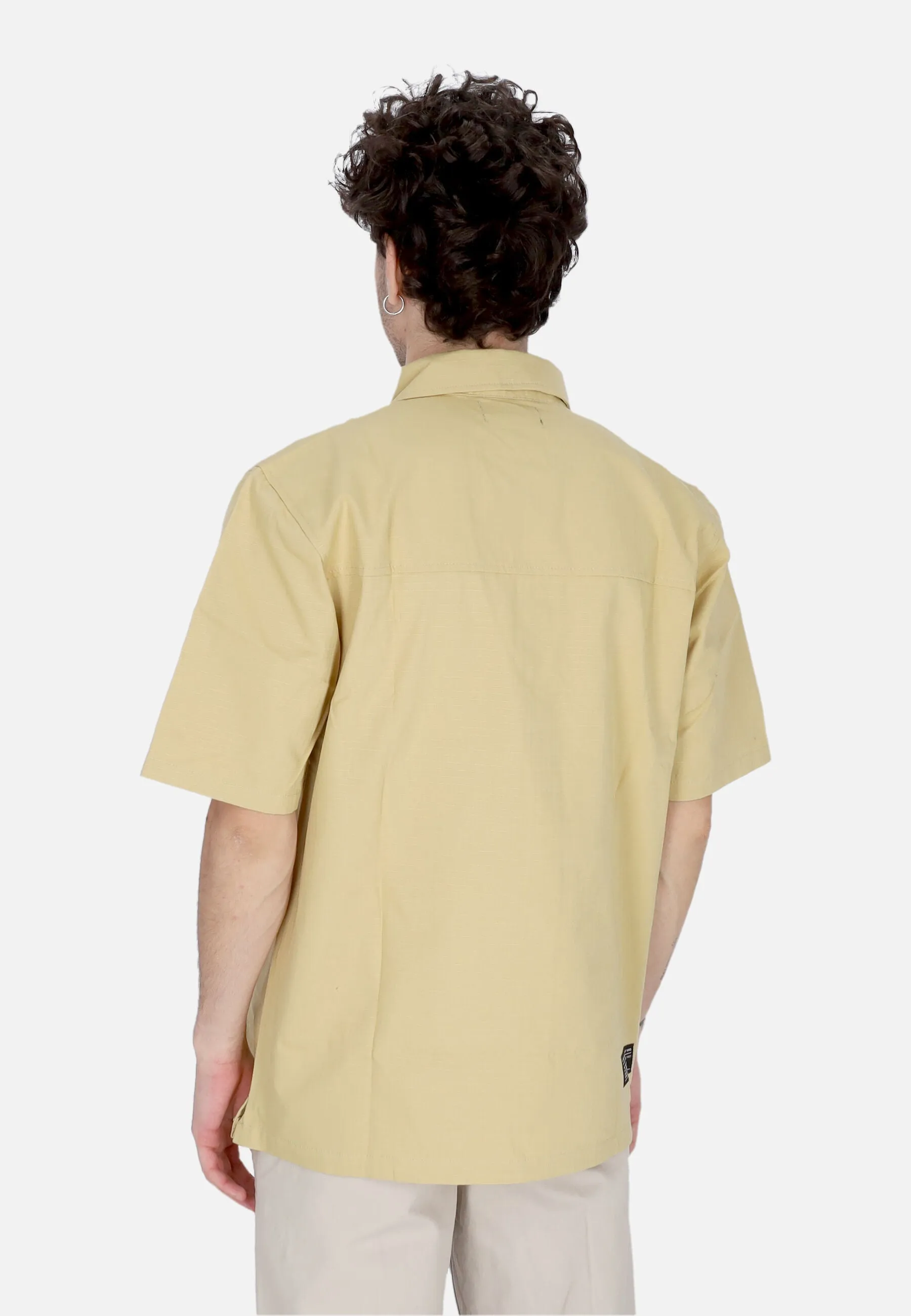 Camicia Manica Corta Uomo Combat Shirt Sand