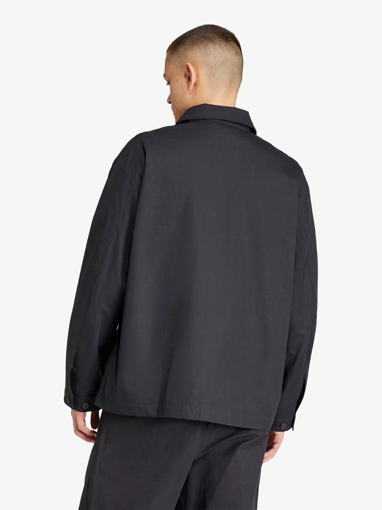 Camicia Premium Essentials+ uomo in cotone nero
