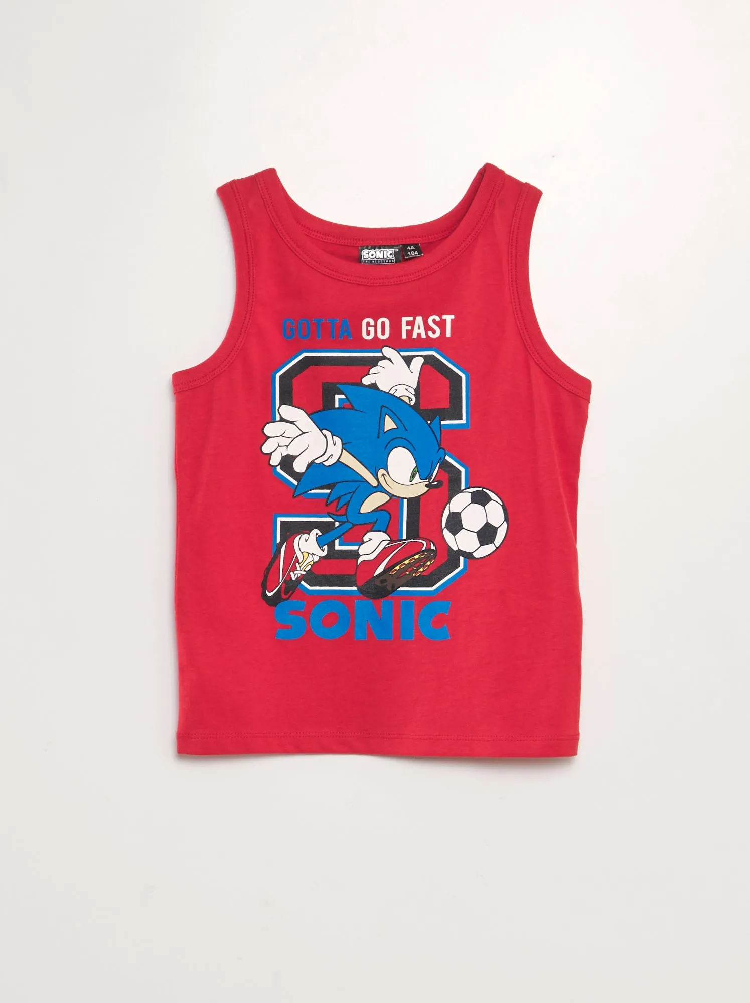 Canotta 'Sonic' - ROSSO