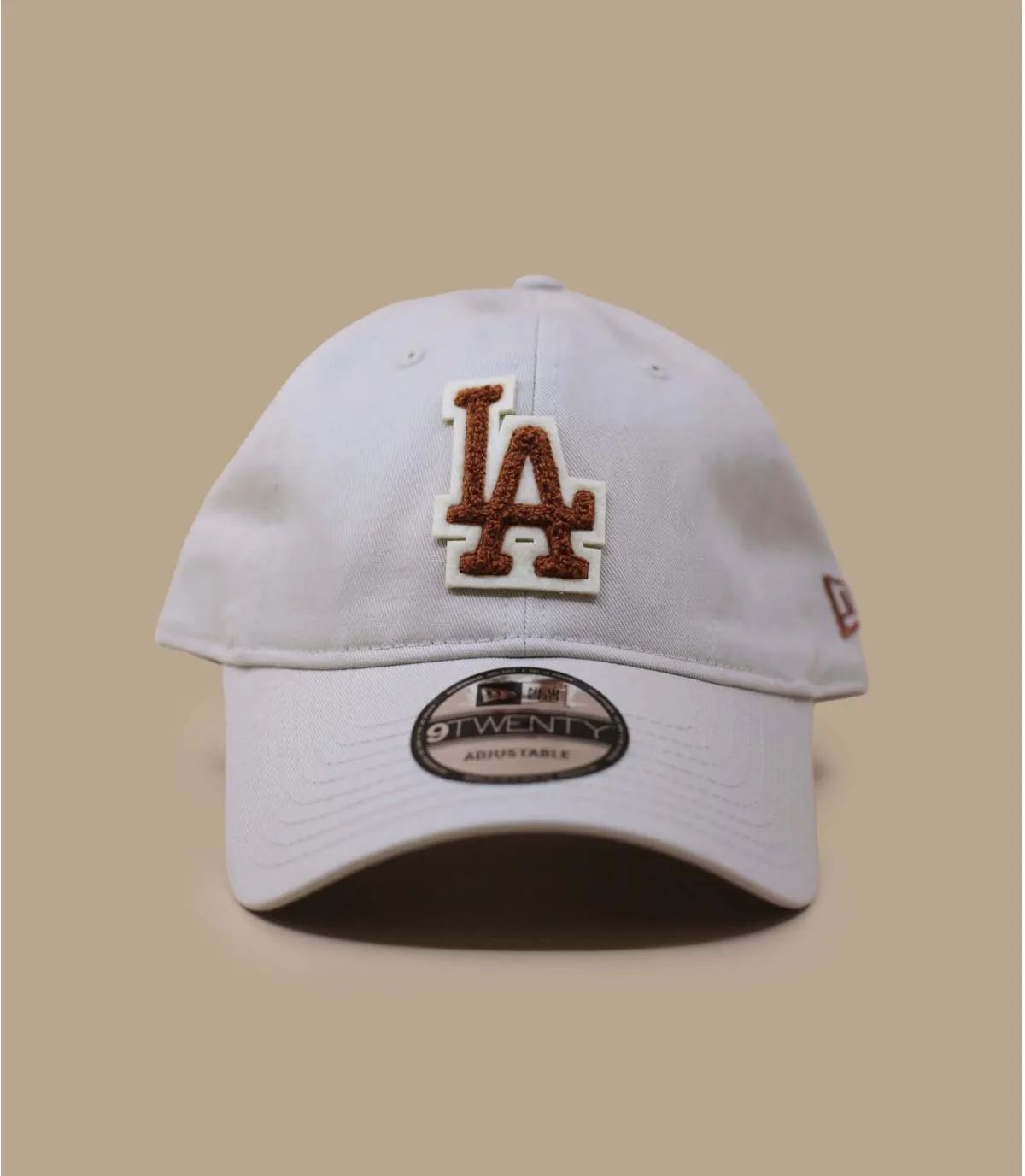Cappello da baseball LA beigeCappellini Boucle 9Twenty LA stone     