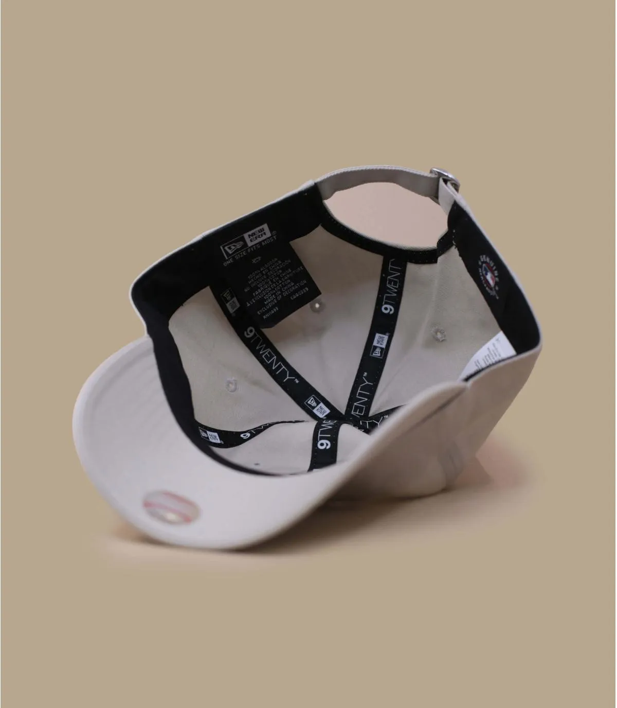 Cappello da baseball LA beigeCappellini Boucle 9Twenty LA stone     