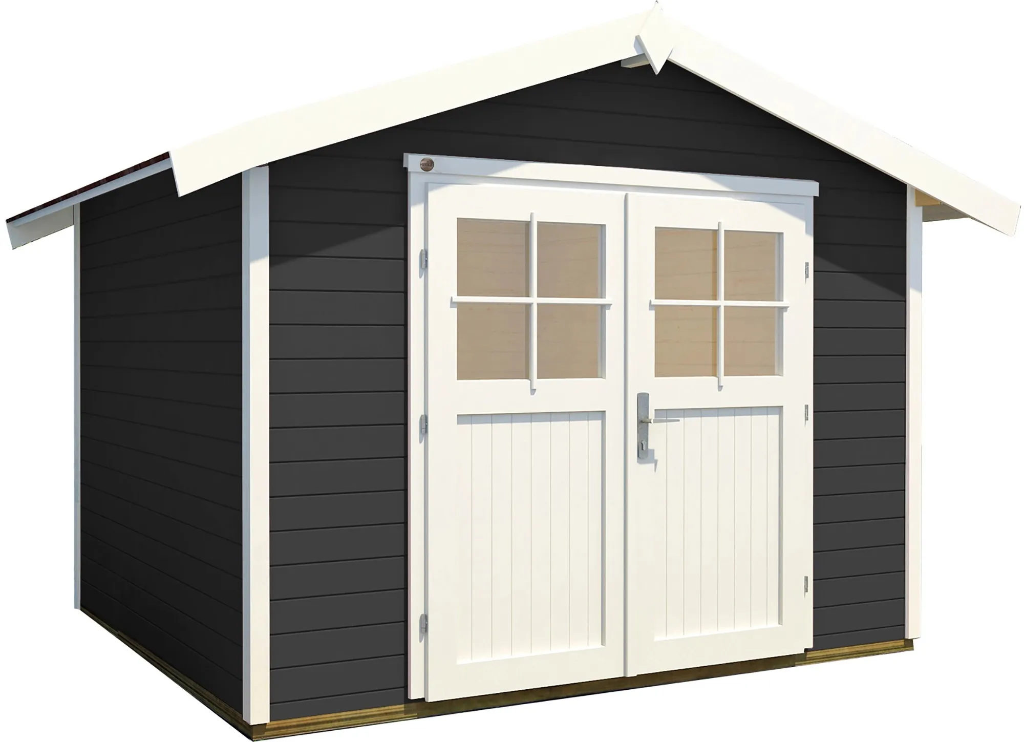 Casetta da giardino in legno Weka 122 5 antracite 8,9 m²