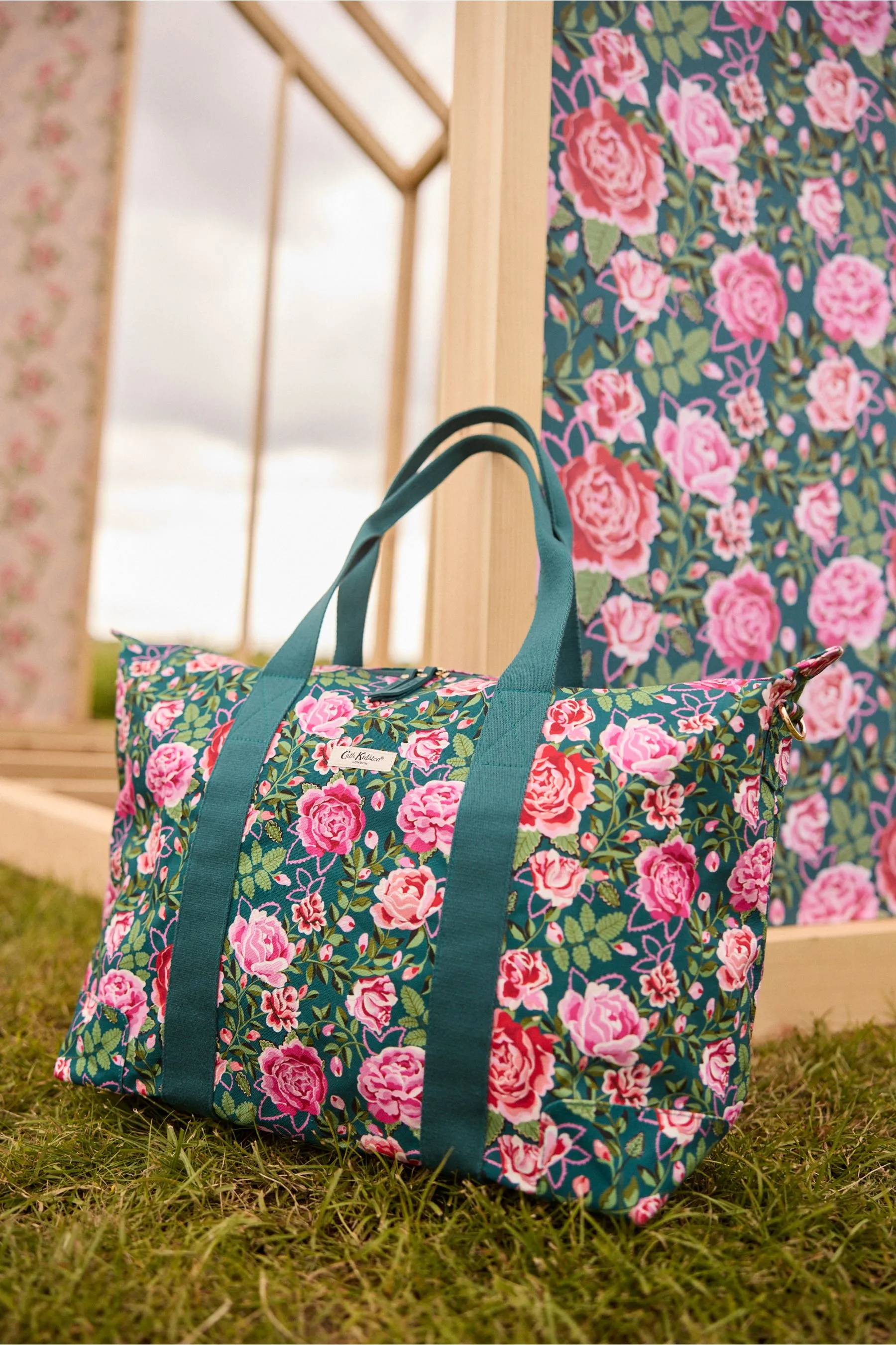 Cath Kidston 100% Cotton Overnight Travel Bag    
