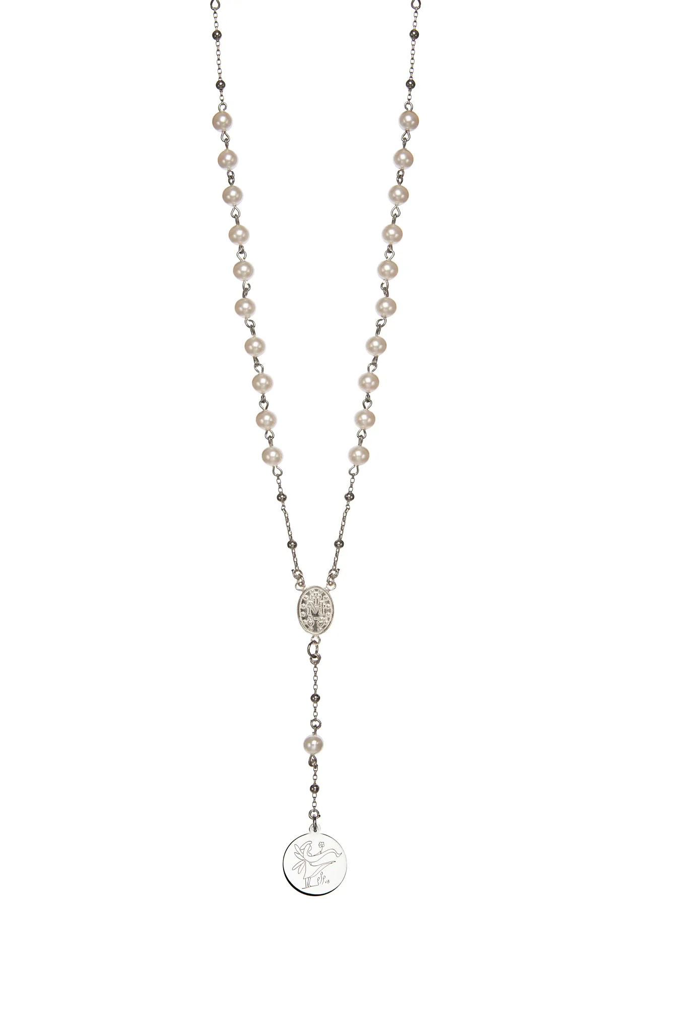 COLLANA ROSARIO PERLE