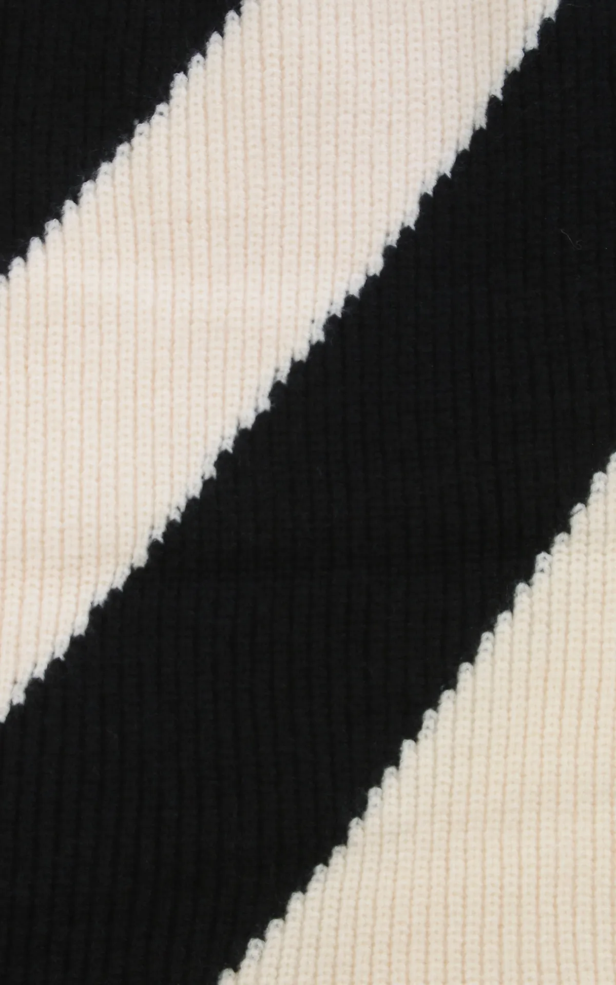 Compania Fantastica – maglia bicolore – burro/nera