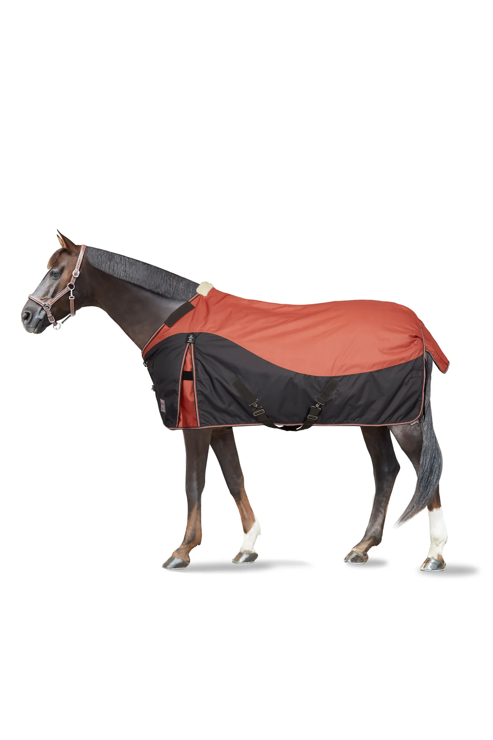 Coperta Turnout Horze Lucerne con fodera in pile
