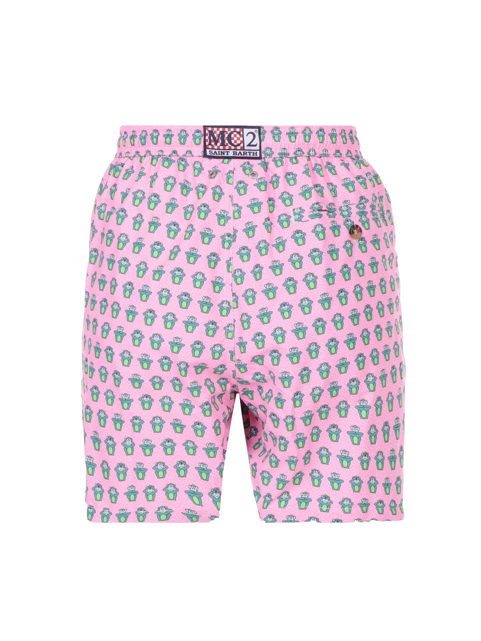 COSTUME DA BAGNO MONKEY IN TESSUTO LEGGERO