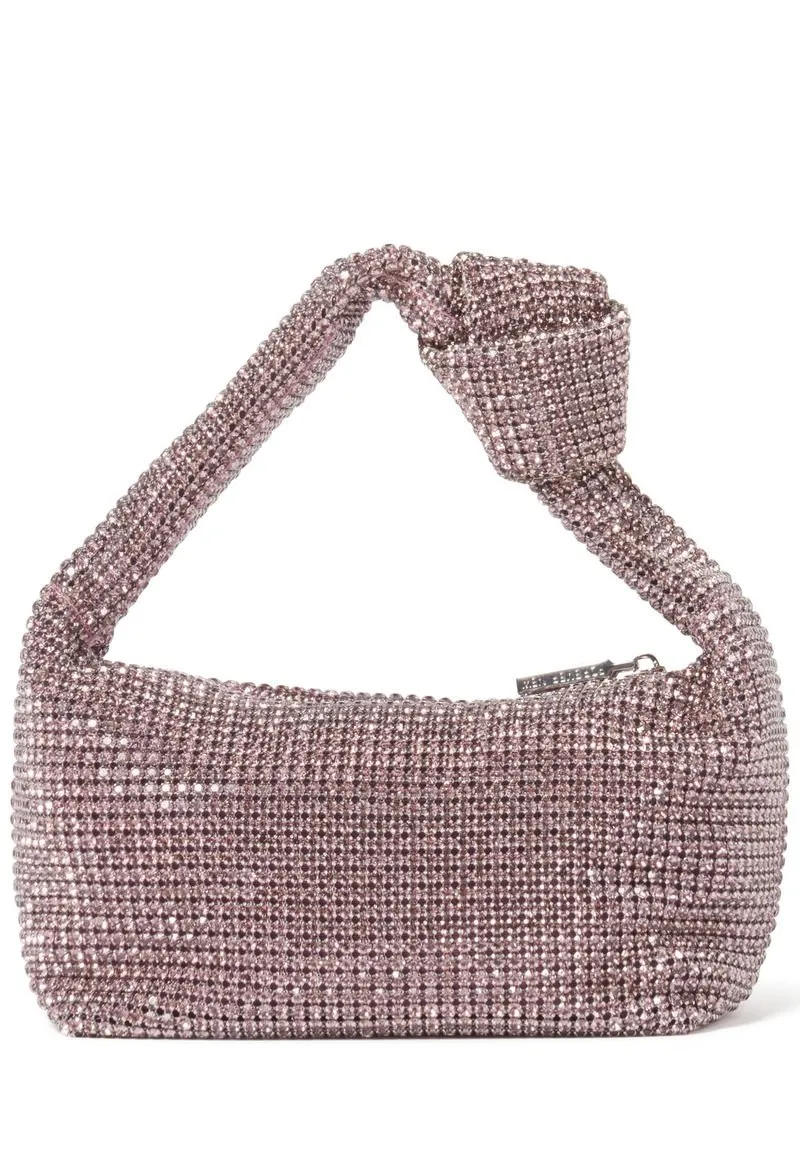 DAPHNE KNOT EMBELLISHED BAG SIGNATURE - Borsa a mano
