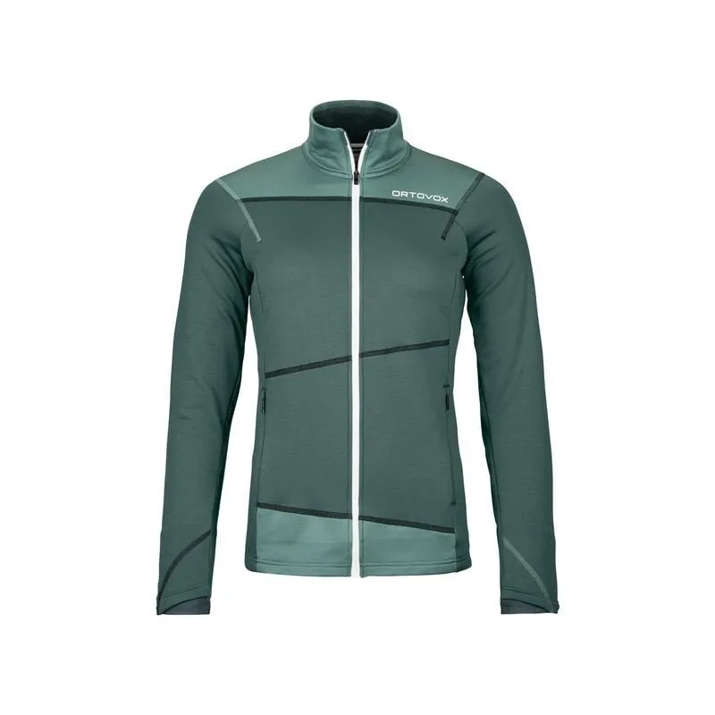 Donna Ortovox FLEECE LIGHT JACKET W (grigio artico scuro) giacca in pile