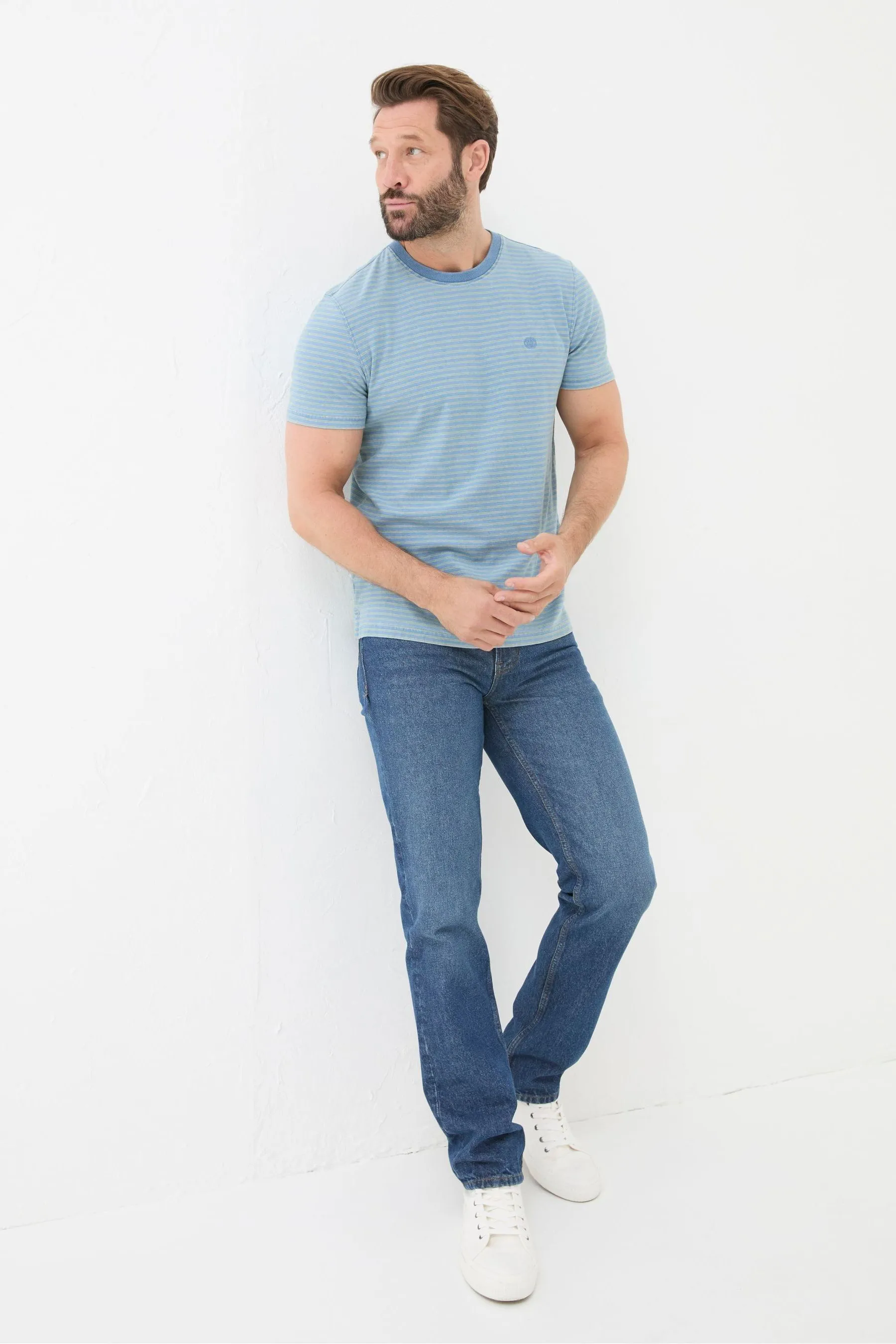FatFace - Jeans dritta in tessuto riciclato