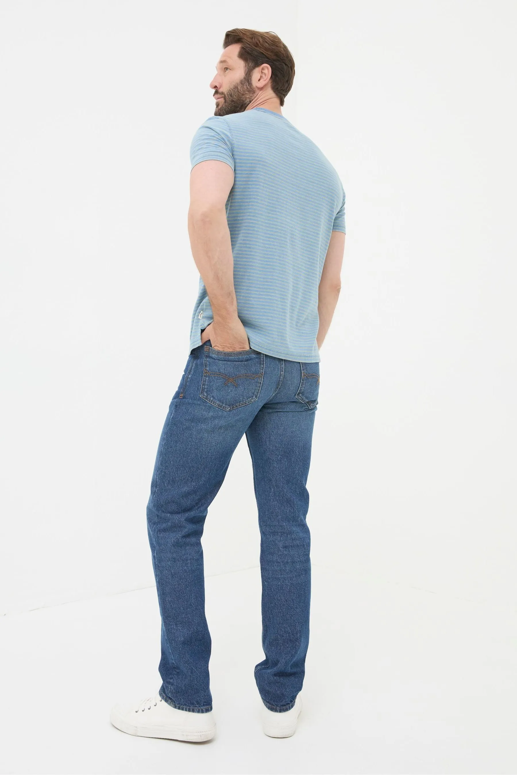 FatFace - Jeans dritta in tessuto riciclato