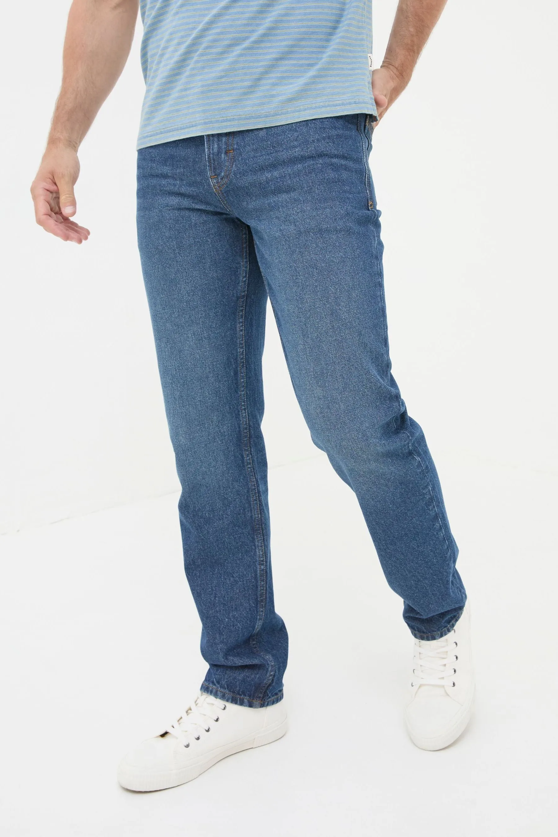 FatFace - Jeans dritta in tessuto riciclato