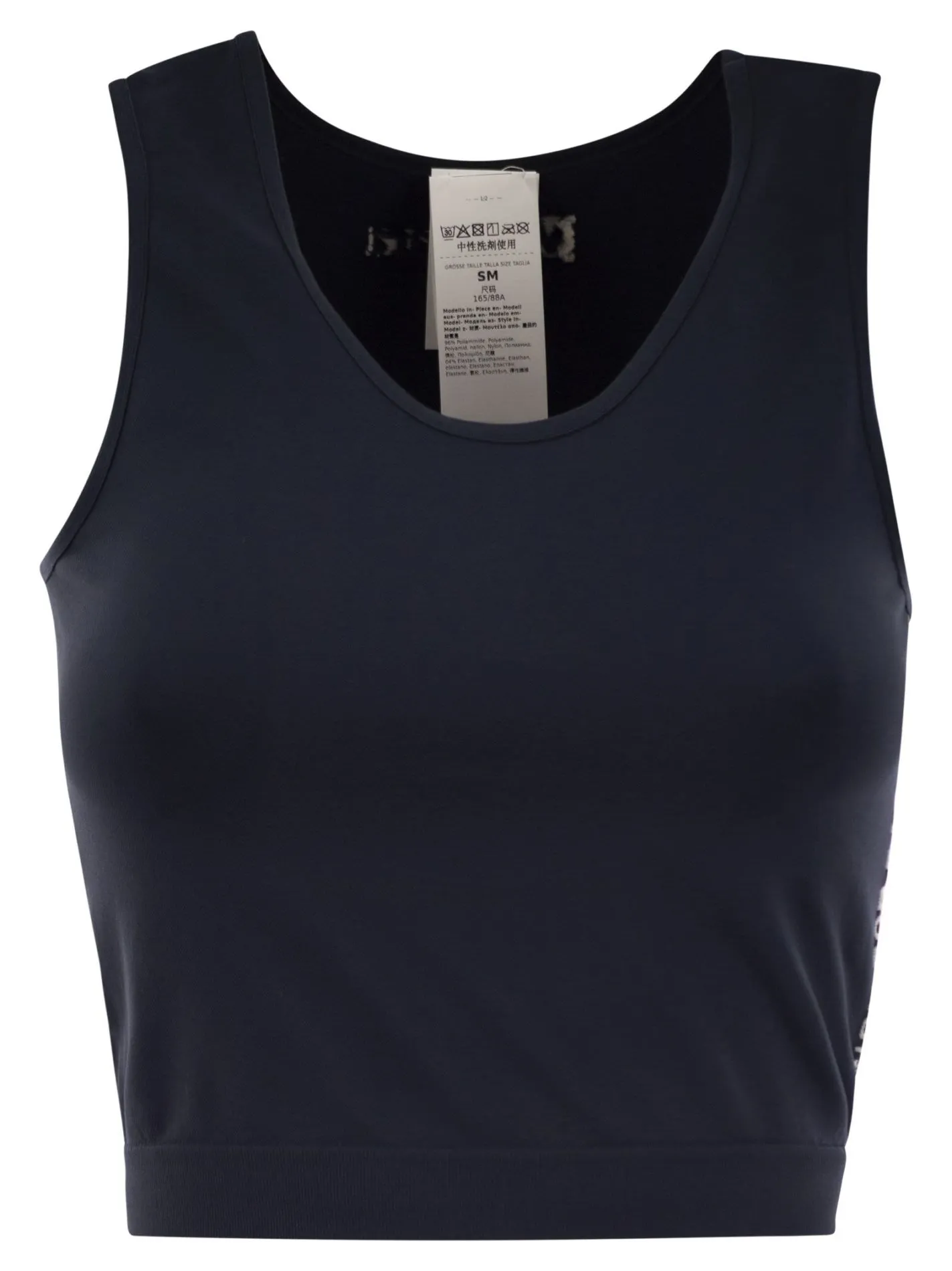 FIOCCHI – Top in tessuto tecnico con logo