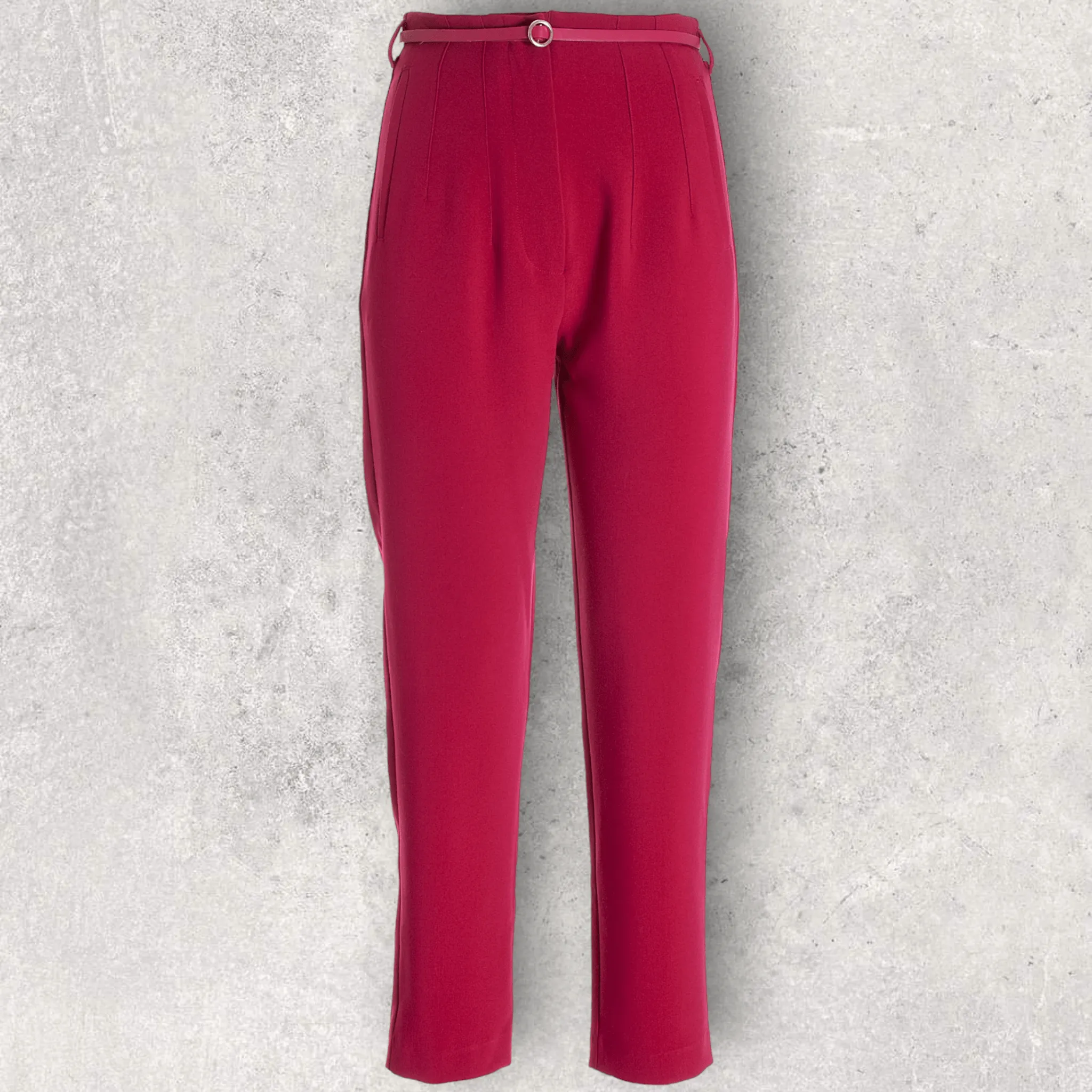 Fracomina – Pantalone fitted in tessuto tecnico