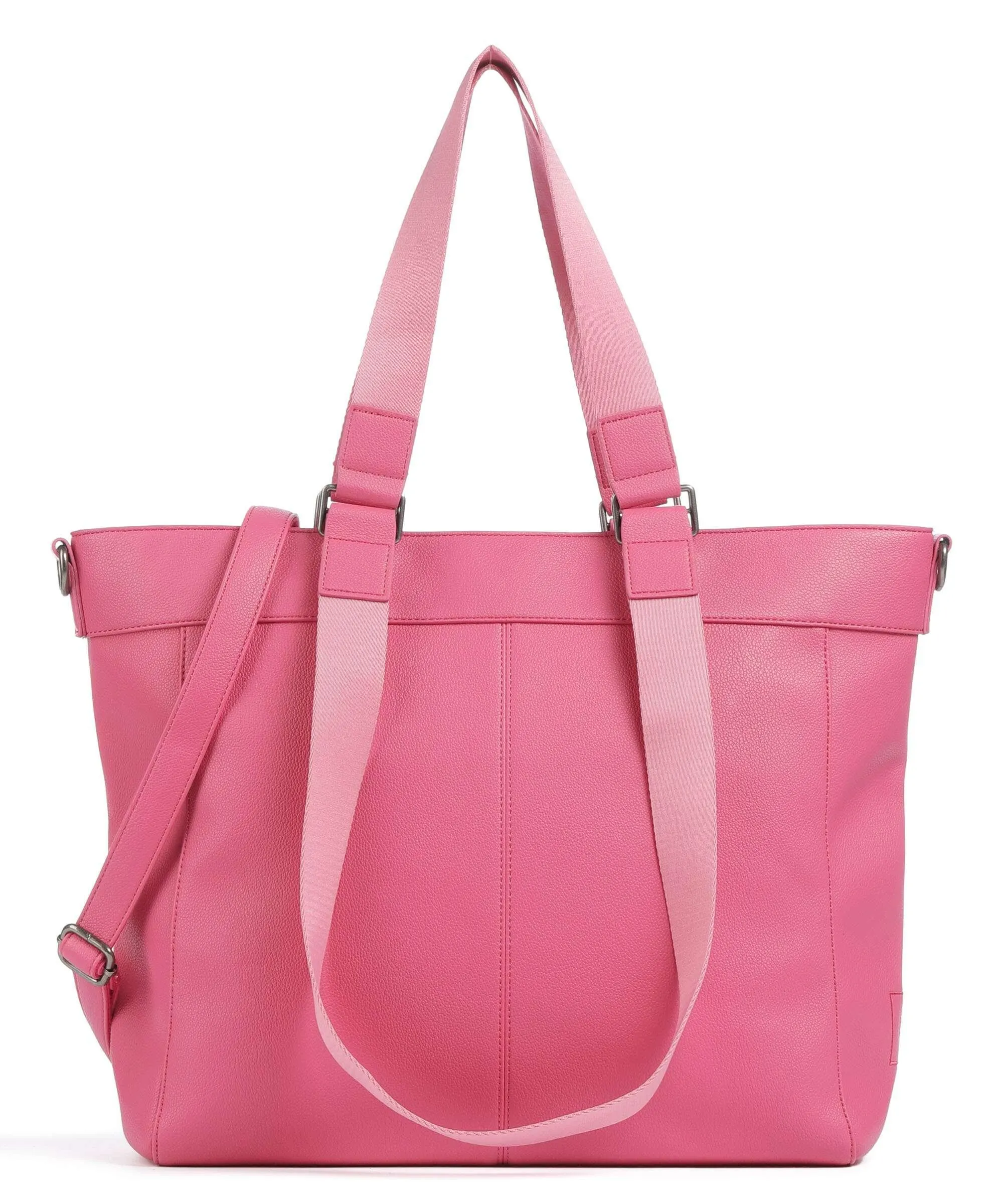  FredsBruder Keep on smiling Big Borsa shopper pelle riciclato pink  