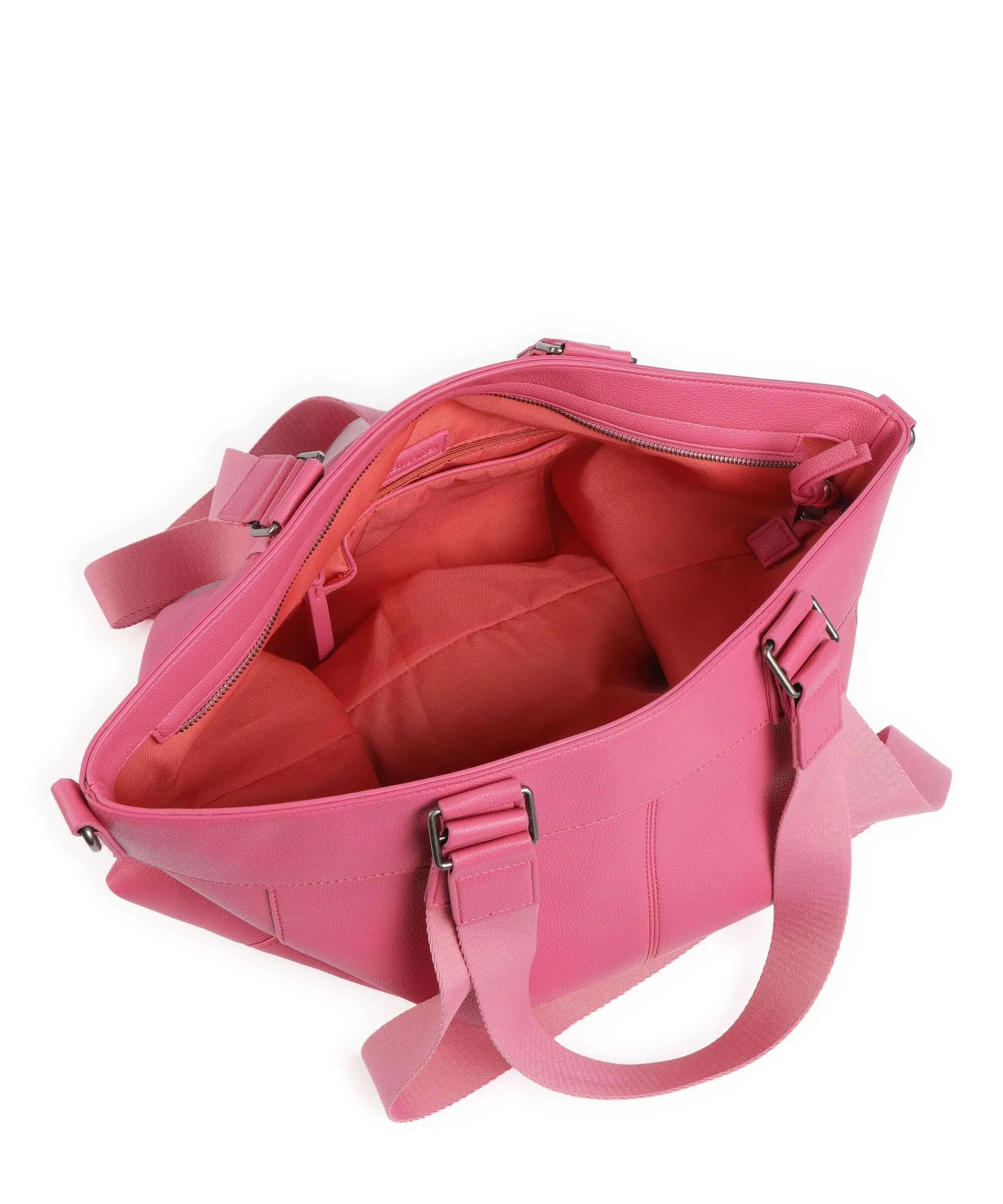  FredsBruder Keep on smiling Big Borsa shopper pelle riciclato pink  