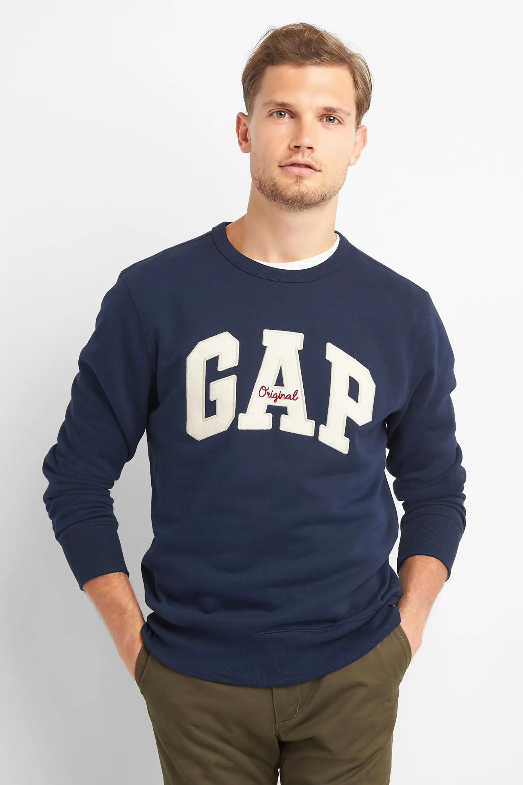 Gap Original - Felpa con Girocollo e logo    