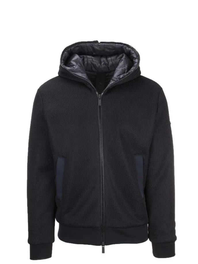 Giubbotto bomber con cappuccio