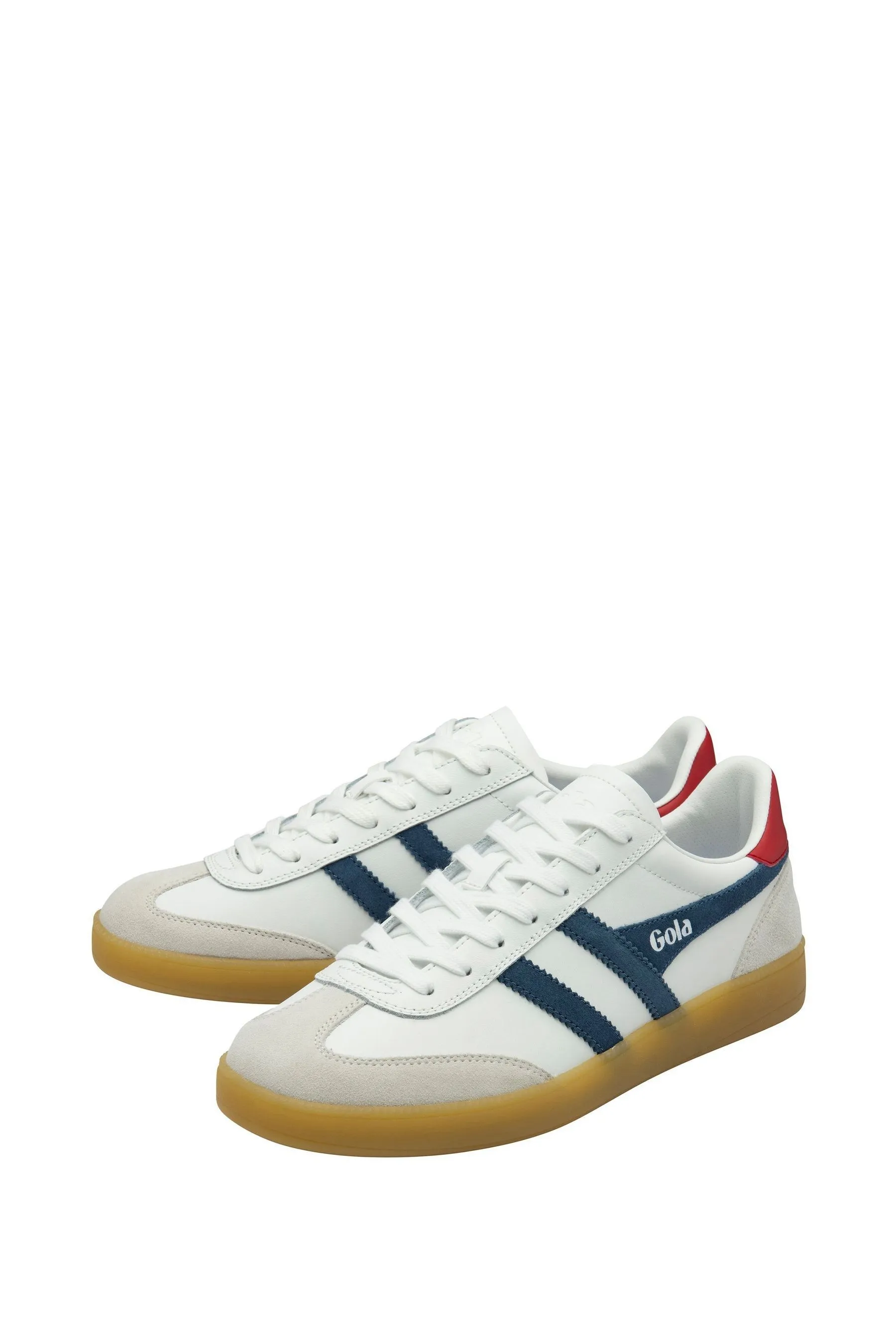 Gola Uomo Viper Leather Lace-Up Scarpe da ginnastica    