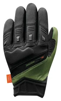 Guanti Racer Digger Black Khaki