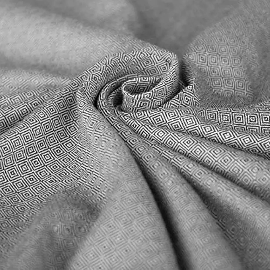 HOPPEDIZ® – Sciarpa porta-bebè in jacquard, con guida d’uso 170387388