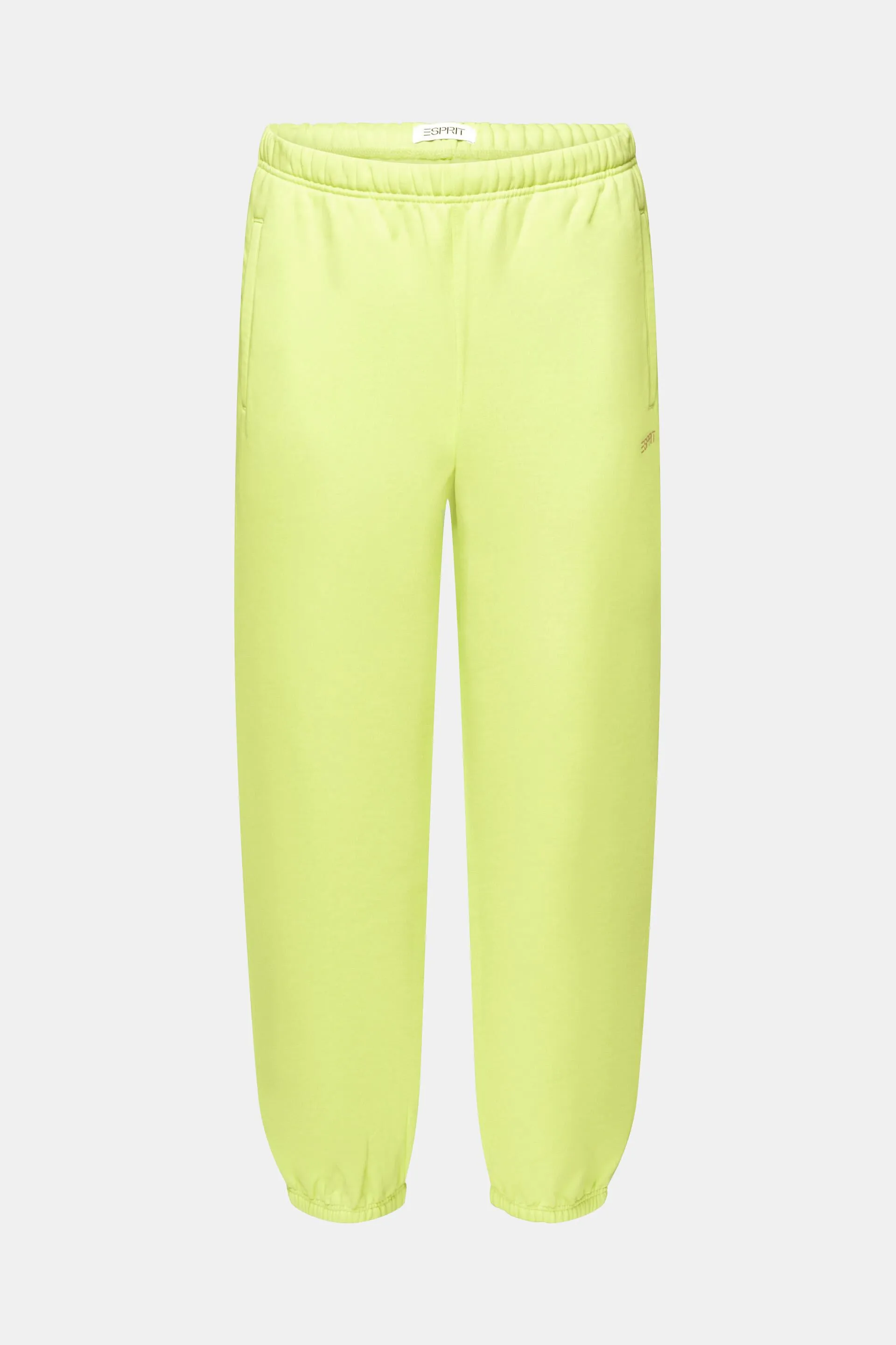 Joggers unisex con logo in pile di cotone