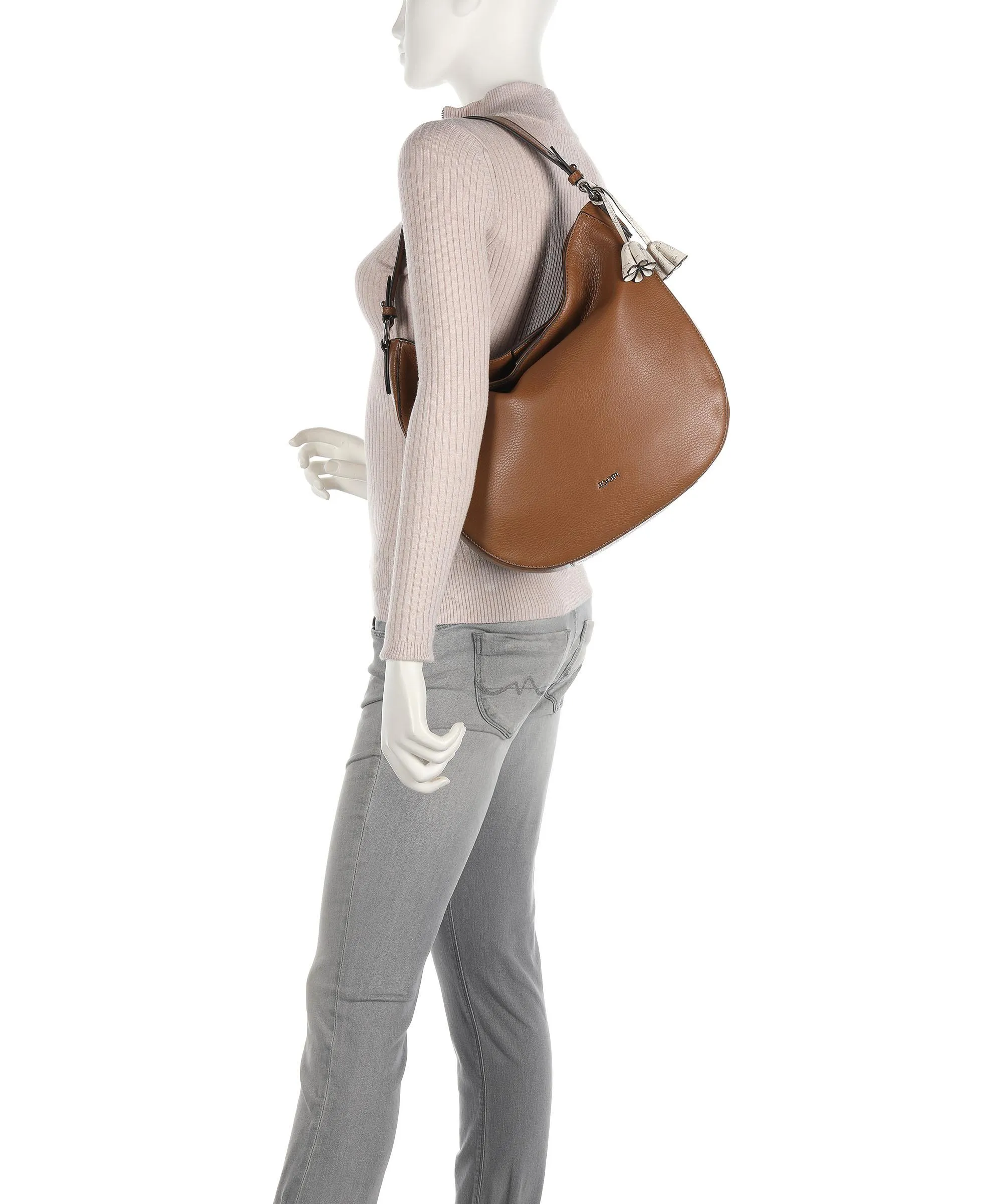  JOOP! chiara 2.0 Eliza Borsa hobo pelle granulata cognac  