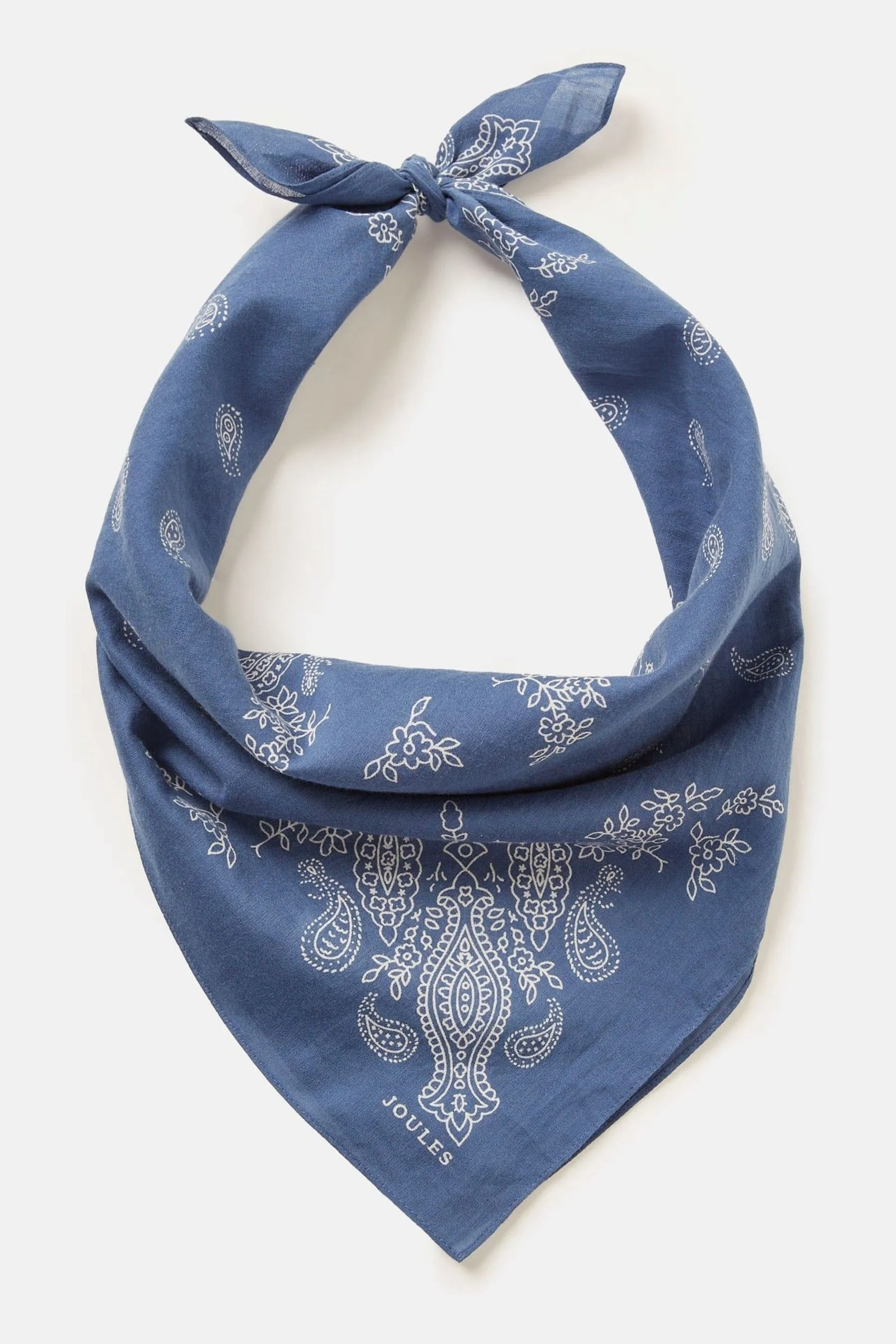 Joules - Dapper - Sciarpa in cotone con motivo cachemire