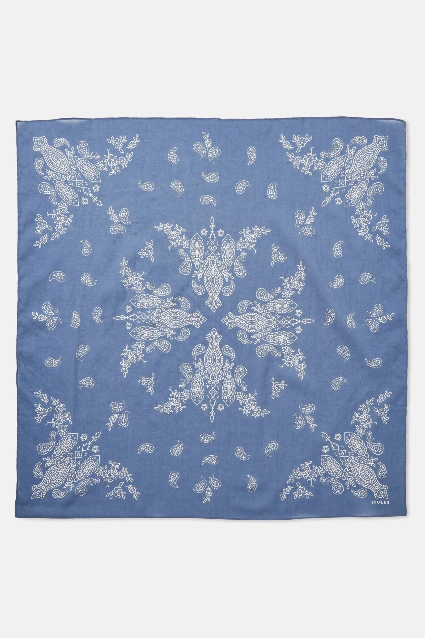 Joules - Dapper - Sciarpa in cotone con motivo cachemire